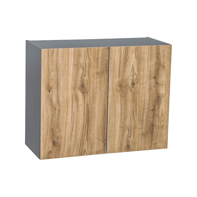 36 x 24 Wall Cabinet-Double Door-Grey - 36 x 24 x 12
