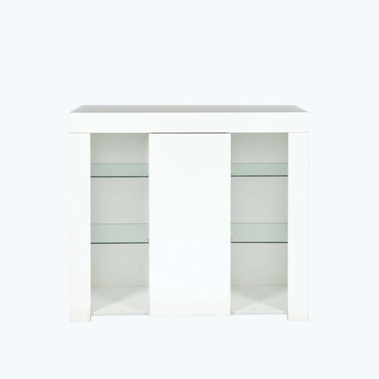 Kitchen Sideboard Cupboard with LED Light,with Drawer and 1 Doors