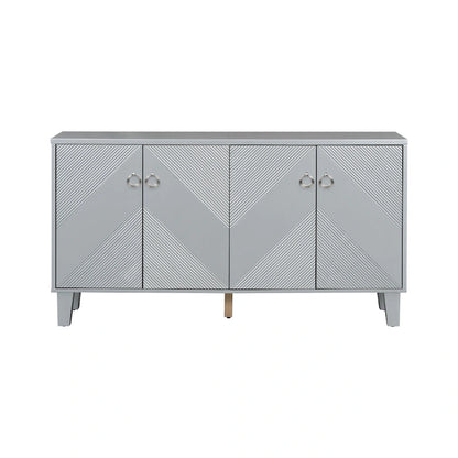 Luxury Cabinet Adorned with Geometric Patterns