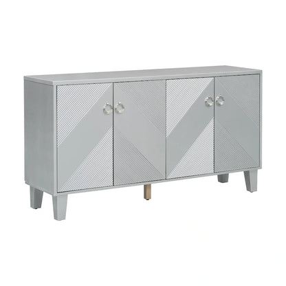 Luxury Cabinet Adorned with Geometric Patterns