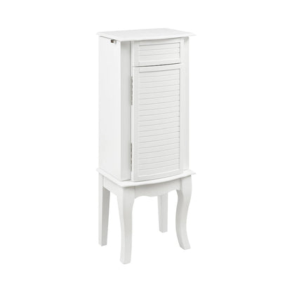 Rectangular Jewelry Armoire - 35.5 - White