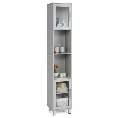 Costway 71 Tall Tower Bathroom Storage Cabinet Organizer Display - See Details