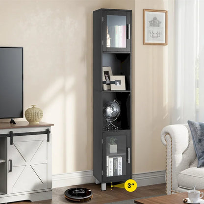 Costway 71 Tall Tower Bathroom Storage Cabinet Organizer Display - See Details