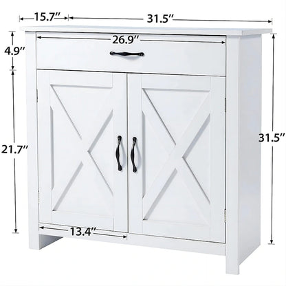 AVAWING Kitchen Sideboard Buffet Cabinet Entryway Cupboard Server