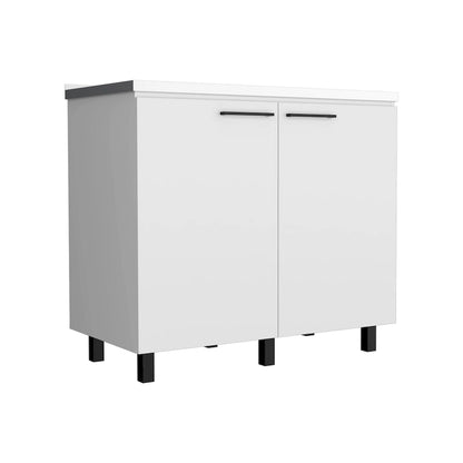 Napoles-2 39 Wide Double Door Utility Sink Stainless steel - N/A
