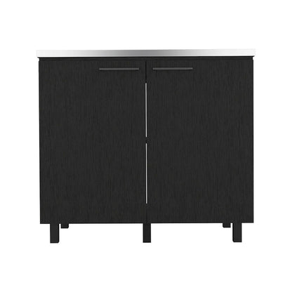Napoles-2 39 Wide Double Door Utility Sink Stainless steel - N/A