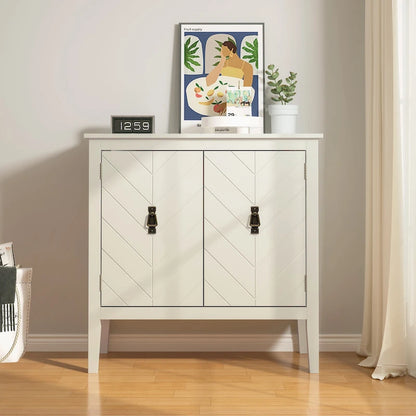 2 Door Wooden Sideboard Cabinets