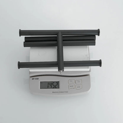 2-Tier Towel Rack Countertop Free Standing with Natural Marble Base