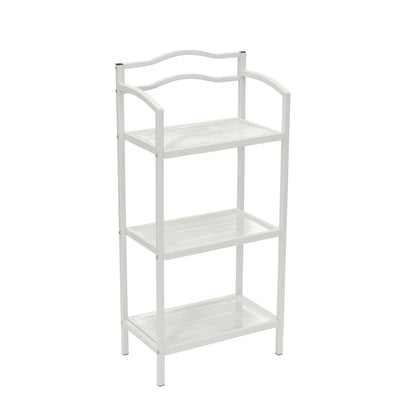 Household Essentials 3-Tier Metal Bathroom Storage Shelf - 10.5L x 17.0W x 35.0H