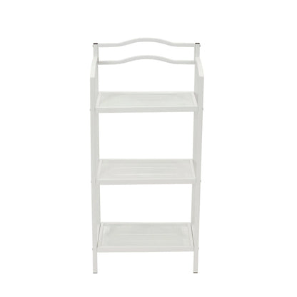 Household Essentials 3-Tier Metal Bathroom Storage Shelf - 10.5L x 17.0W x 35.0H