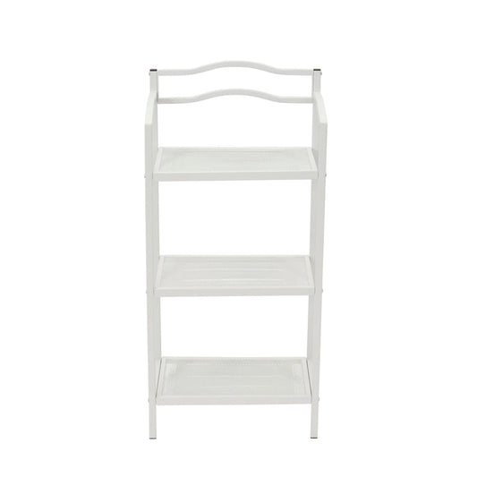 Household Essentials 3-Tier Metal Bathroom Storage Shelf - 10.5L x 17.0W x 35.0H