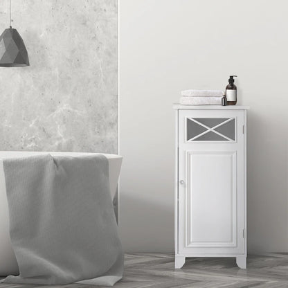 Teamson Home Dawson Freestanding Slim Floor Cabinet - 13L x 15W x 32H