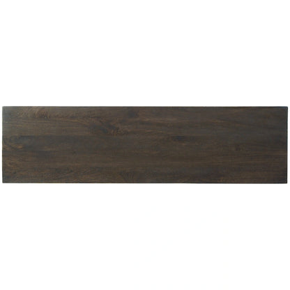 Elinmore Brown/Gold Accent Cabinet - 58W x 16D x 37H