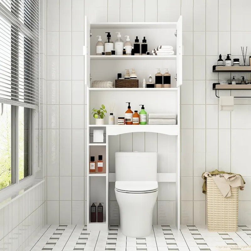 Over The Toilet Storage Cabinet Above Toilet Storage Cabinet with Door