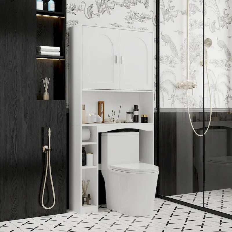 Over The Toilet Storage Cabinet Above Toilet Storage Cabinet with Door