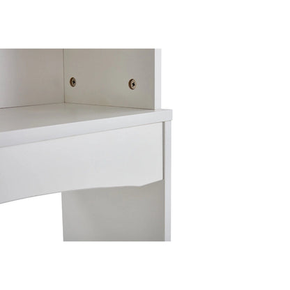 White Over-The-Toilet Bathroom Storage Cabinet for Home Bathroom - 23.6W x 9L x61.8H