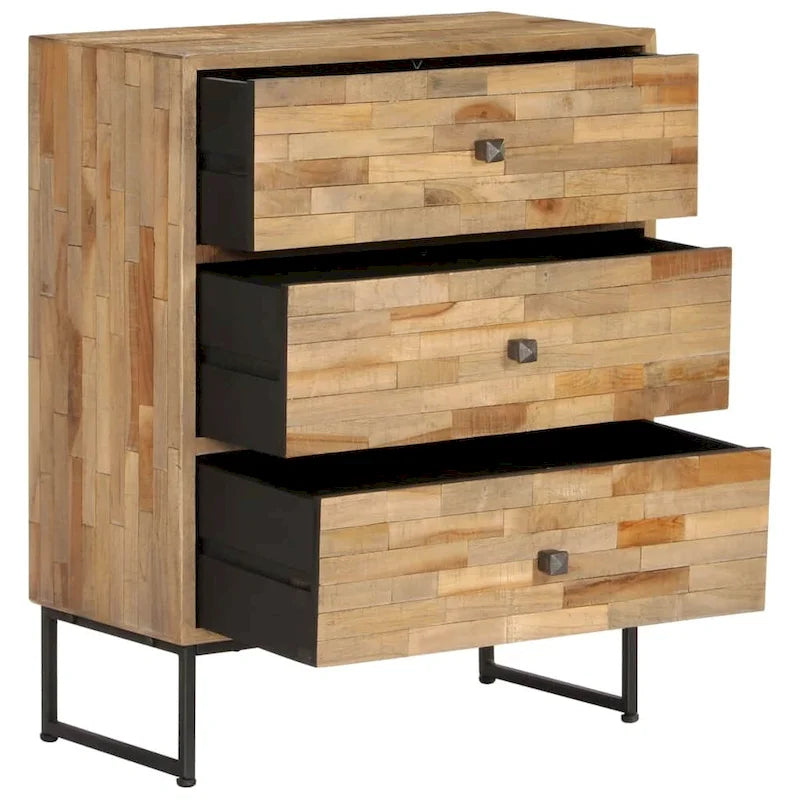vidaXL Sideboard Reclaimed Teak Wood 23.6x11.8x29.5