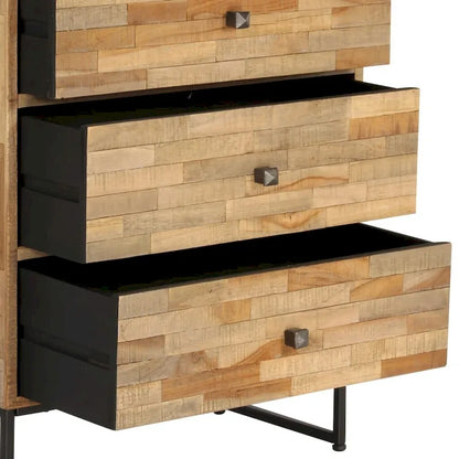 vidaXL Sideboard Reclaimed Teak Wood 23.6x11.8x29.5