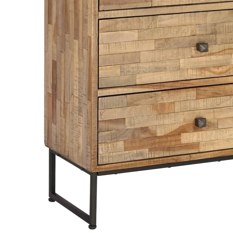 vidaXL Sideboard Reclaimed Teak Wood 23.6x11.8x29.5