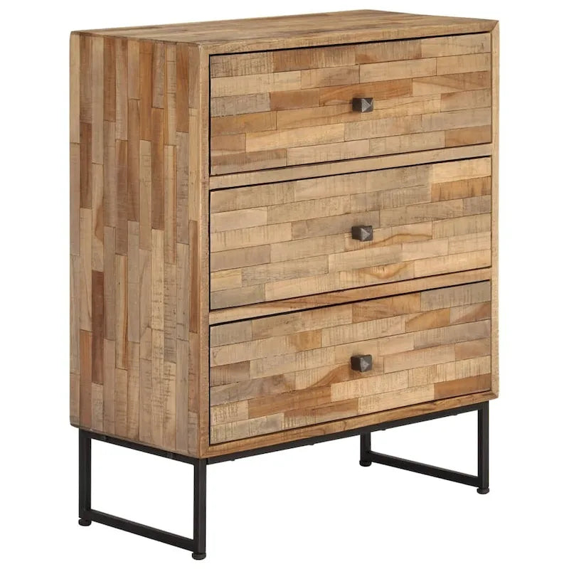 vidaXL Sideboard Reclaimed Teak Wood 23.6x11.8x29.5