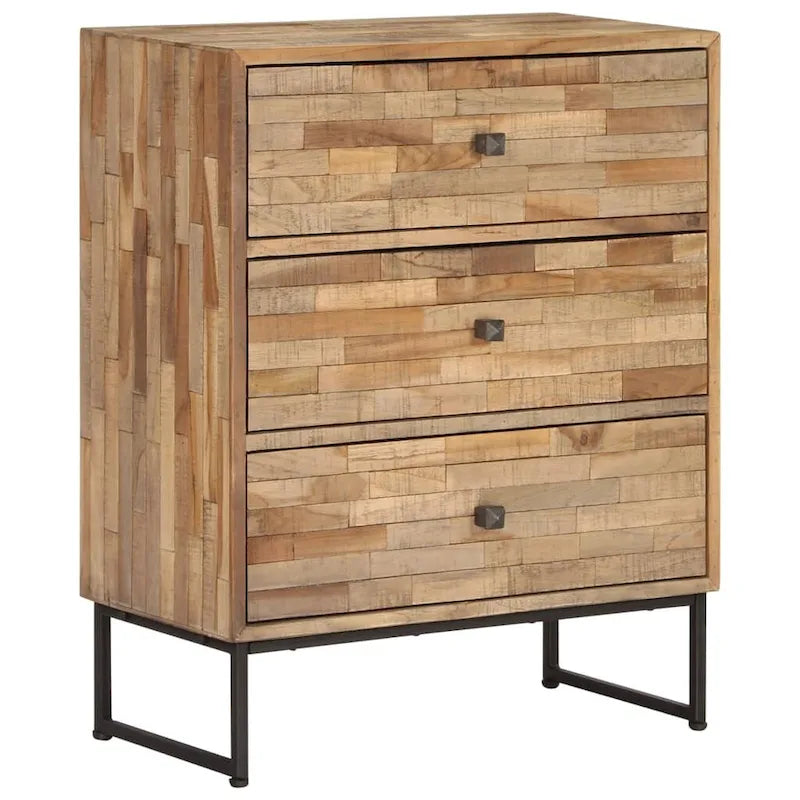 vidaXL Sideboard Reclaimed Teak Wood 23.6x11.8x29.5