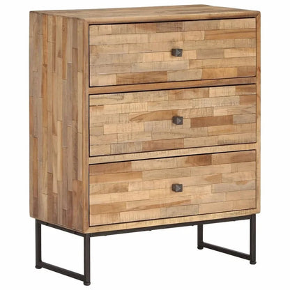 vidaXL Sideboard Reclaimed Teak Wood 23.6x11.8x29.5
