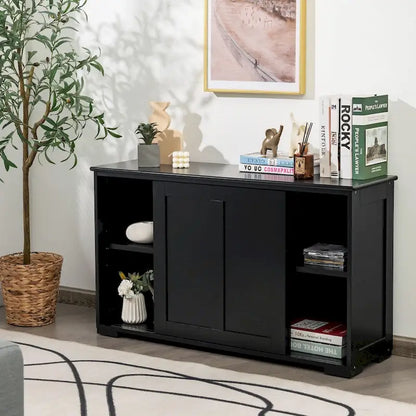 Antique Stackable Kitchen Storage Sideboard with Height Adjustable Shelf - 42 x 13 x 23.5 (L x W x H)