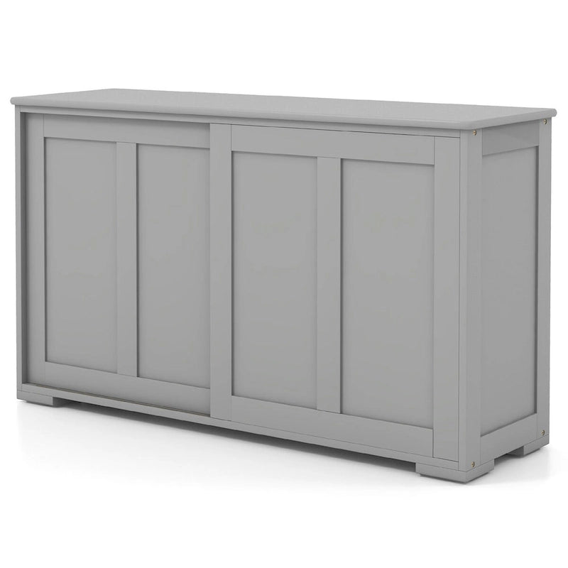 Antique Stackable Kitchen Storage Sideboard with Height Adjustable Shelf - 42 x 13 x 23.5 (L x W x H)