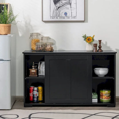 Antique Stackable Kitchen Storage Sideboard with Height Adjustable Shelf - 42 x 13 x 23.5 (L x W x H)