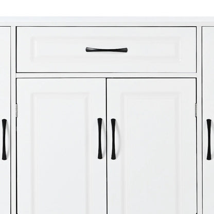 Elegant Minimalist Wooden Shoe Storage Cabinet