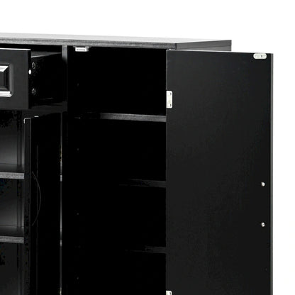 Elegant Minimalist Wooden Shoe Storage Cabinet