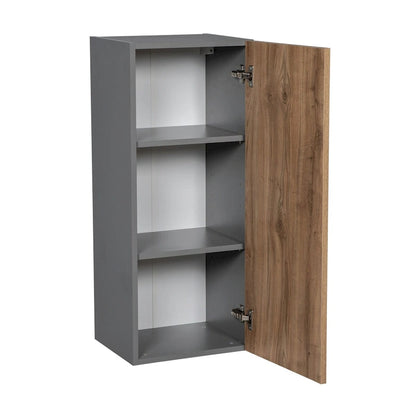 9 x 36 Wall Cabinet-Single Door-Grey - 9 x 36 x 12