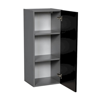 9 x 36 Wall Cabinet-Single Door-Grey - 9 x 36 x 12