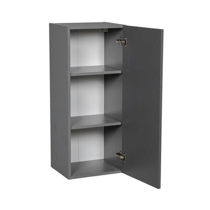 9 x 36 Wall Cabinet-Single Door-Grey - 9 x 36 x 12