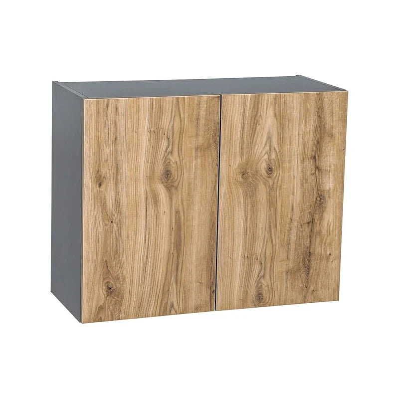 36 x 24 Wall Cabinet-Double Door-Grey - 36 x 24 x 12