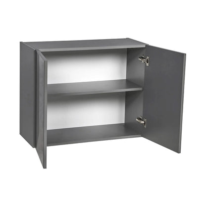 36 x 24 Wall Cabinet-Double Door-Grey - 36 x 24 x 12