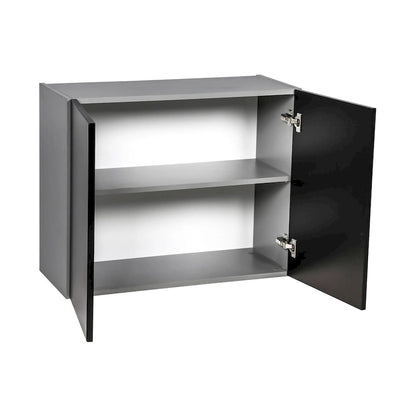 36 x 24 Wall Cabinet-Double Door-Grey - 36 x 24 x 12