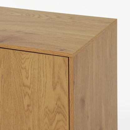 Storage Cabinet with 3 Drawers and Adjustable Shelf - N/A
