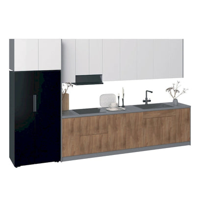 Kitchen Timeless Collection Natural Teak Color Base Size 13Ft Wide - 157x24