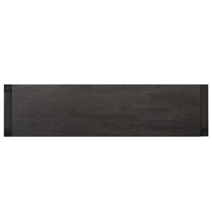 55.1W Console Table with 2 Drawers and 1 Shelf - N/A