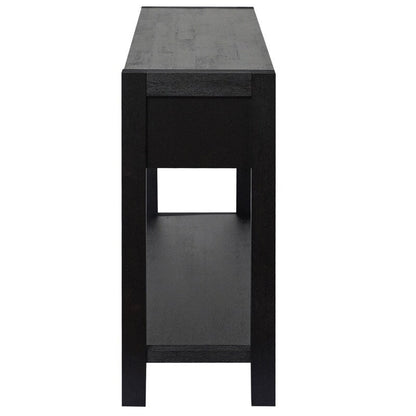 55.1W Console Table with 2 Drawers and 1 Shelf - N/A