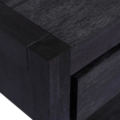 55.1W Console Table with 2 Drawers and 1 Shelf - N/A