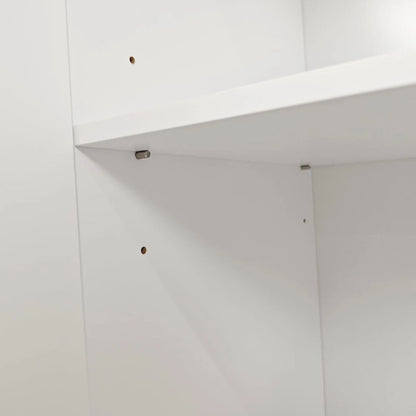 4-Door Intaglio Storage Cabinet with Pine Legs