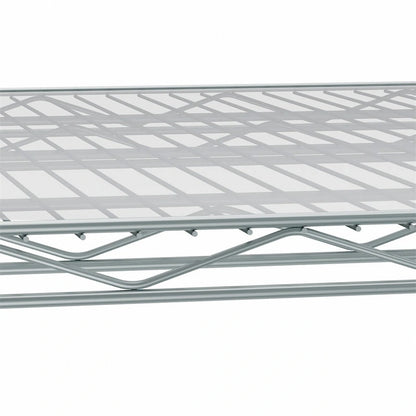 5 Tier Steel Heavy Duty Adjustable Shelves with Wheels and Feet