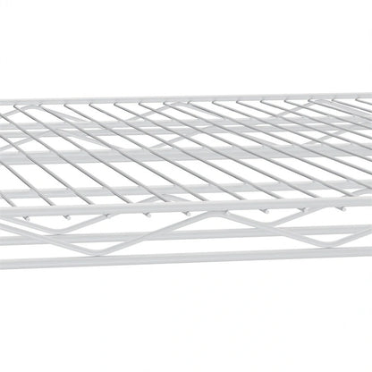 5 Tier Steel Heavy Duty Adjustable Shelves with Wheels and Feet