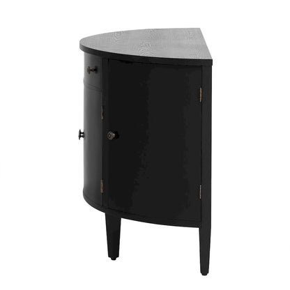 Storage Cabinet made of Fraxinus Mandschuric Solid Wood Veneer, Adjustable Shelves, Suitable for Corridors, Entrances and Study.