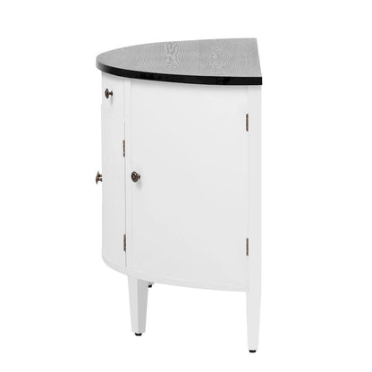Storage Cabinet made of Fraxinus Mandschuric Solid Wood Veneer, Adjustable Shelves, Suitable for Corridors, Entrances and Study.