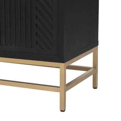 Retro Style Sideboard with Adjustable Shelves