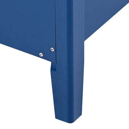 Accent Storage Cabinet Sideboard Wooden Cabinet with Metal Handles