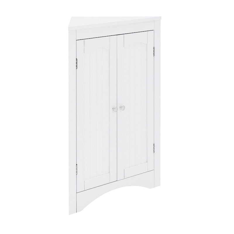 sideboard cabinet, Bathroom Floor Corner Cabinet with Doors and Shelves, Kitchen, Living Room,Free Standing Storage Cabinet